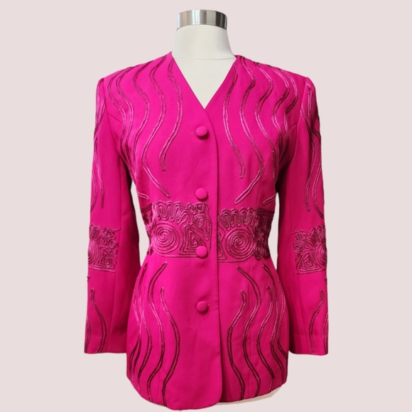 FINAL PRICE🚨 Orlando Rossi Blazer | Size 8 - Picture 2 of 12